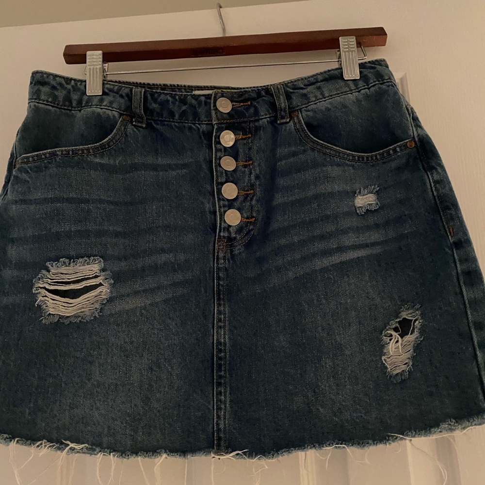 Denim skirt